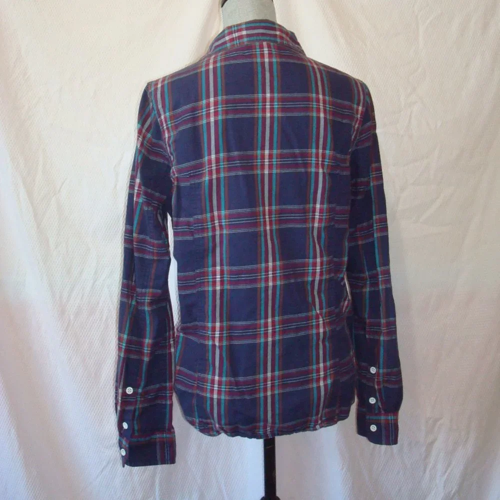 Plaid Roxy button down - Picture 2 of 3
